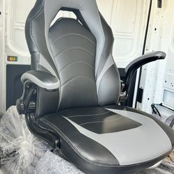 Staples Emerge Vortex Bonded Leather Ergonomic Gaming Chair