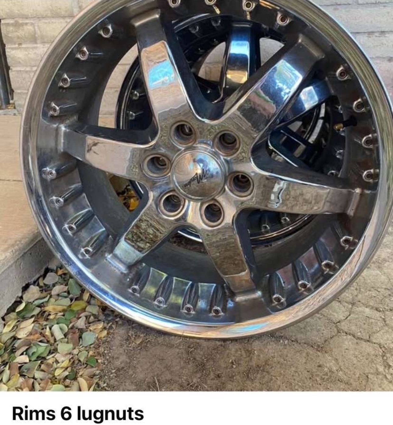 6 Lug Nuts Rim 20 Inch Off Ford Expedition