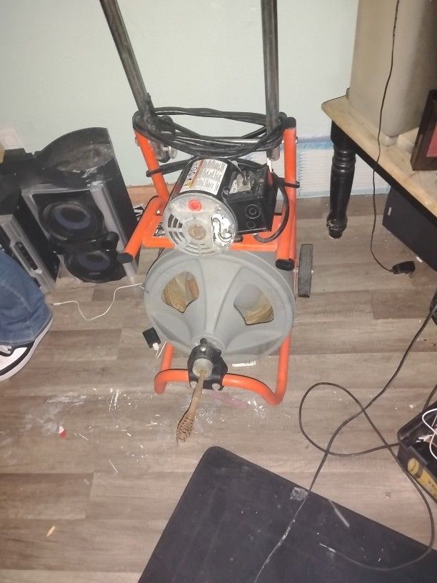 K-400 Drain Cleaning Snake Auger Machine