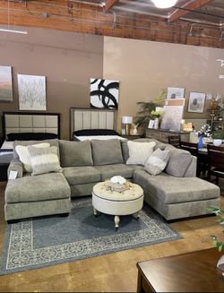 Sectional Double Chaise 