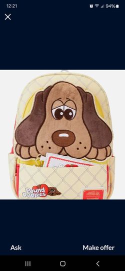 Loungefly Pound Puppies Backpack With Card Holder 