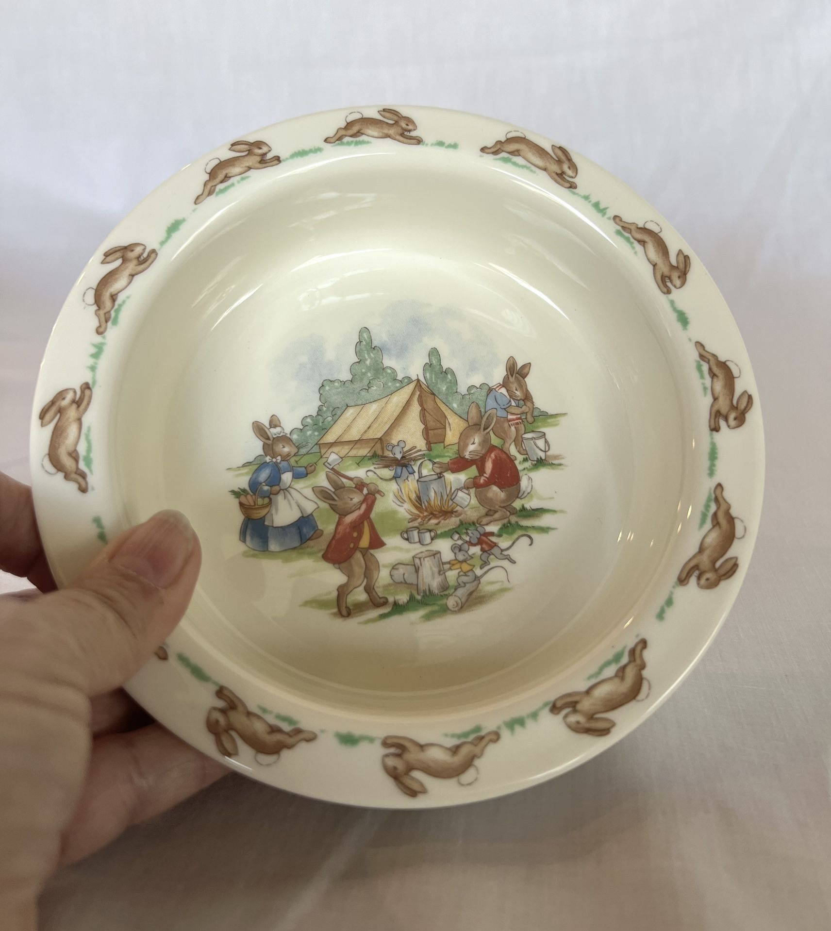 Vintage Royal Doulton Bunnykins Bowl