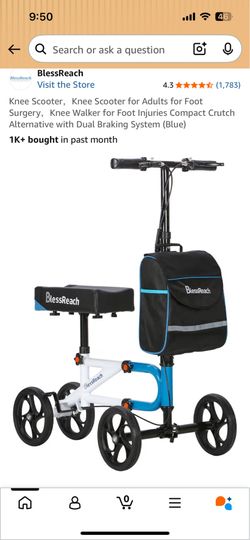 BlessReach knee scooter