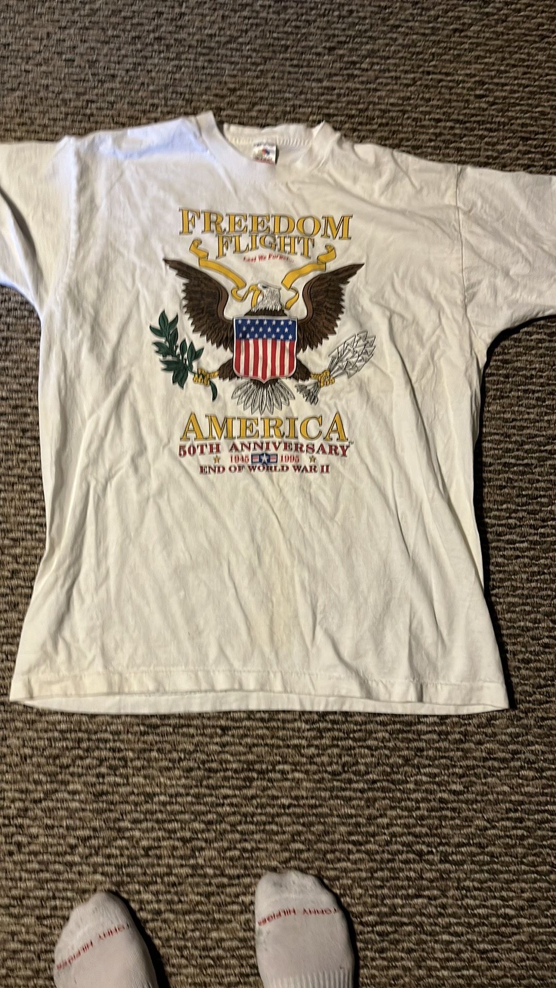 Vintage American World War 2 Anniversary Shirt