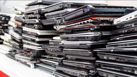 Computer E-waste collecting