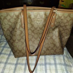 Coach Brown Purse.