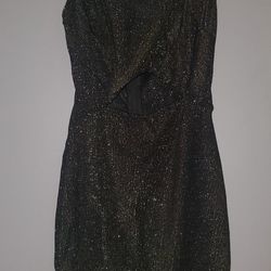 Black And Gold Dress