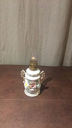 Vintage oil lamp never been used
