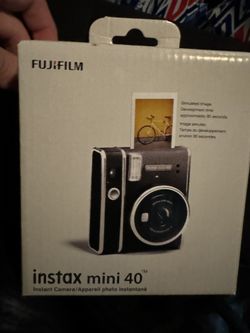 Fuji Film Instax Mini 40- With 2 Full Boxes Of Film 