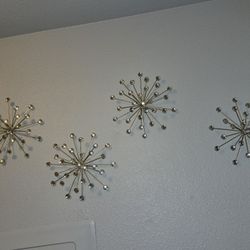 Wall Decor Gold 13pc