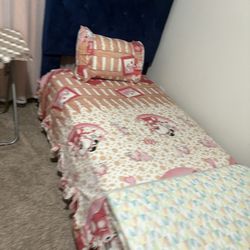 Two full beds with mattresses & covers, great condition!