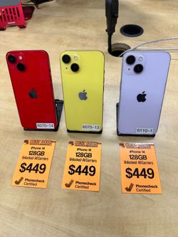 📱📞 🚨 IPHONE CLOSEOUT SALE!!! iPhone 14 Unlocked 128GB (Various Colors)