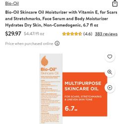 Bio Oil Skincare