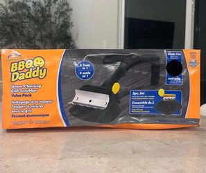 Bbq daddy steam cleaning grill scrubber