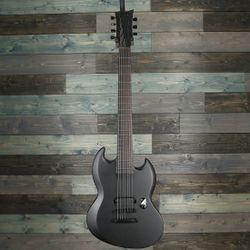 Esp Ltd Baritone 7 String Black Metal