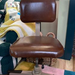 MCM Swivel Rolling Chair 