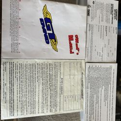 1997 GT Dyno BMX Owner’s Manual