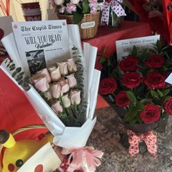 Heart Shaped Roses Valentine 