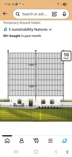 Fence 10 panels