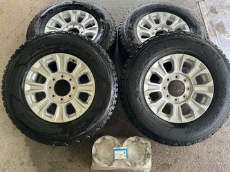 Ford F-250 Wheels & Goodyear A/t Tires