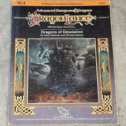 Dungeons & Dragons D&D "Dragons of Desolation" (1st Ed., 1984) TSR#9139