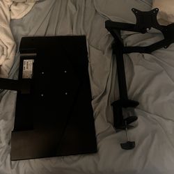 Acer 240hz monitor 24” and dual monitor arm