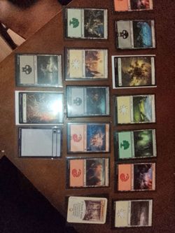 Magic the gathering 16 cards all for 60$