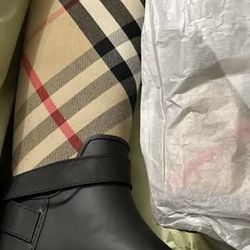 Burberry Authentic  Women Rain Boots