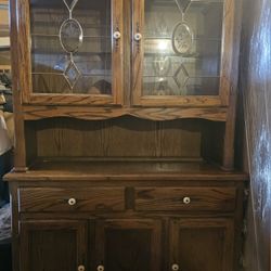 China Cabinet 2 Piece Set