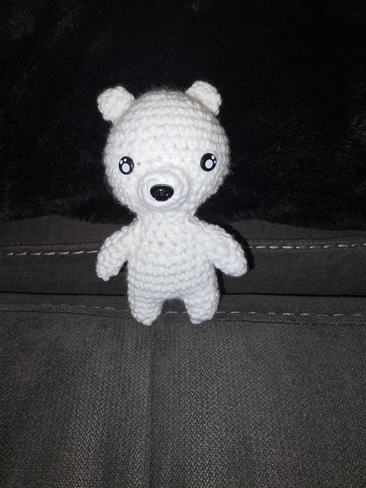 Handmade Crochet Stuffed Bear