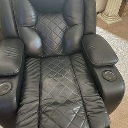 Leather Recliner Chair 