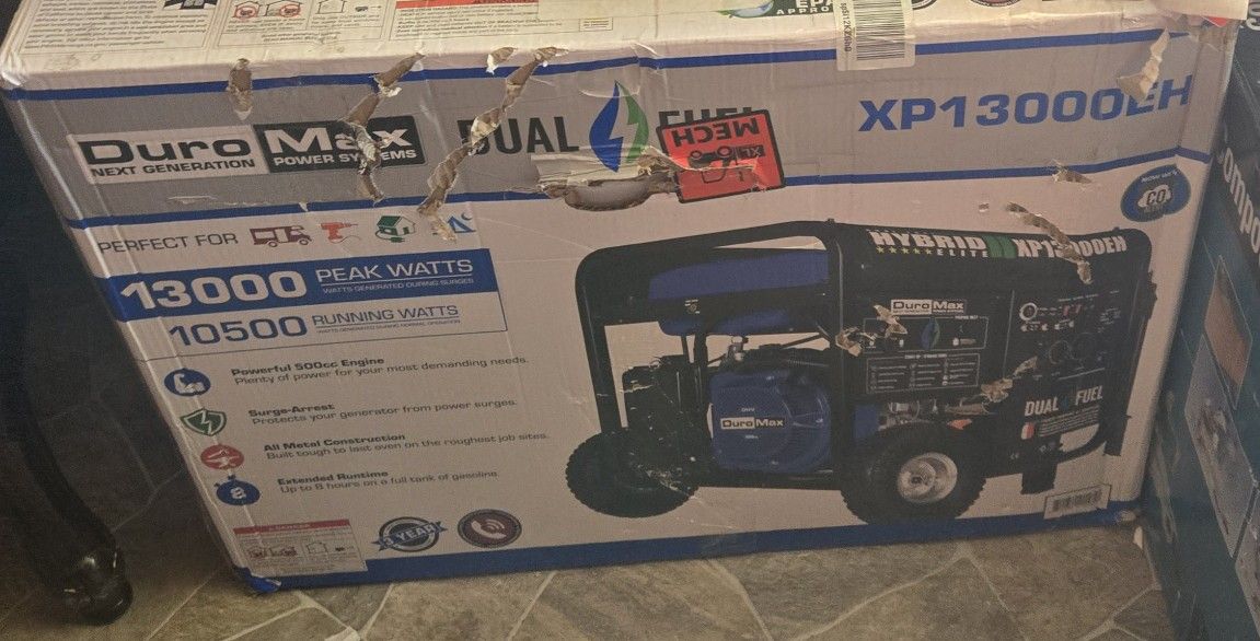 Duromax XP 13000 EH PORTABLE GENERATOR