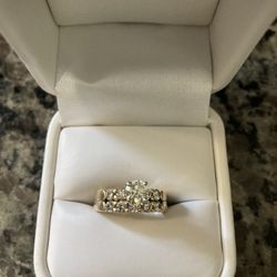 Wedding And Engagement Ring 