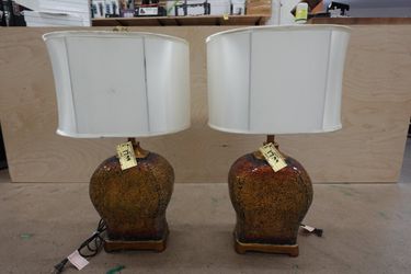 Ceramic Art Work Table Lamp