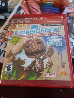 Little Big Planet Game Of the Year