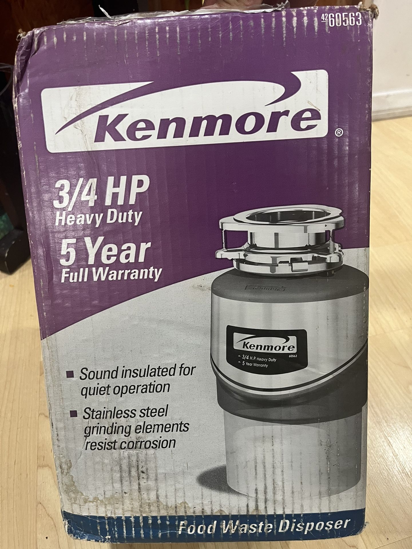 New Kenmore Heavy Duty 3/4 HP