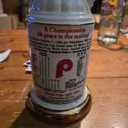 Vintage 1980 Phillies World Champion Decantur 