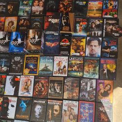 More Than 100 Dvds Like New ! In Cases and Free Delivery