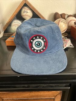 Shaky Knees Music Festival Corduroy Hat Snapback Blue Eyeball Patch Vintage Cap