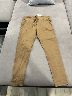 Italy Brown Pants  Size M/L/Xl