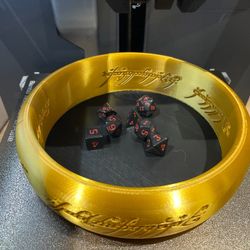 Lord Of The Rings The Ring Rpg Dice Tray Collectors 