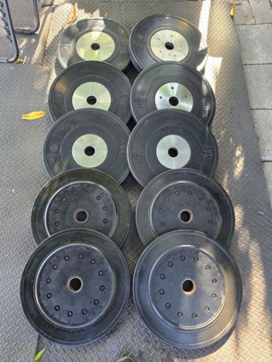 Weight Training Bumper Plates