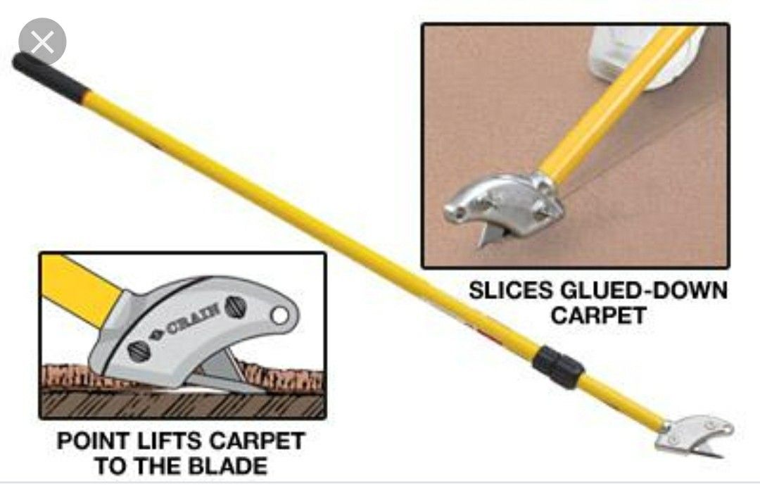 Crain stand-Up Carpet cutter , Cortadora de Carpeta