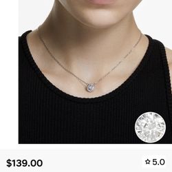 Swarovski Pendant Necklace!Comes With Box ( Ask For Price)