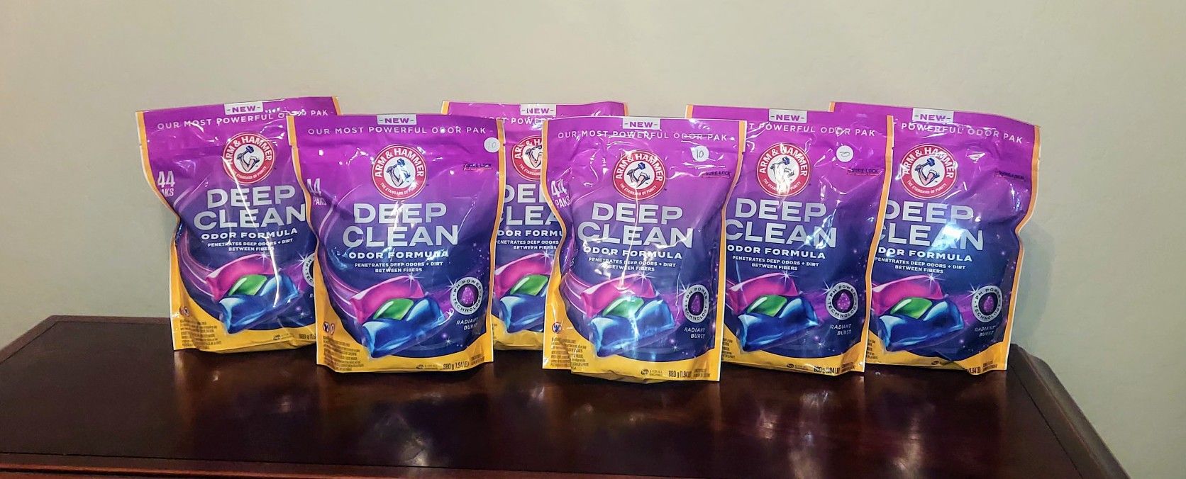 Arm and Hammer laundry Detergent 44 count bags  $8 Each 