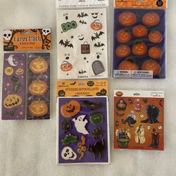 Halloween Stickers 5 Packs for $5