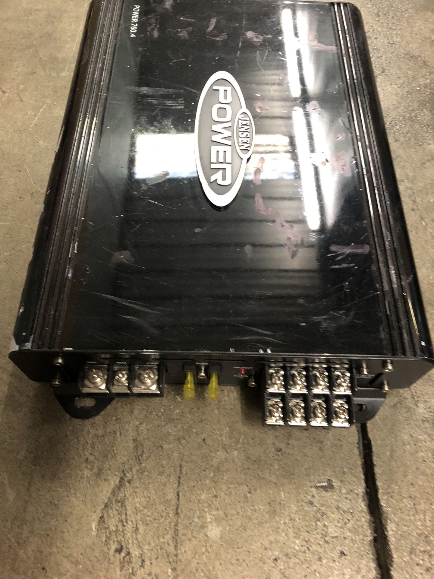 Jensen four channel amp🔈