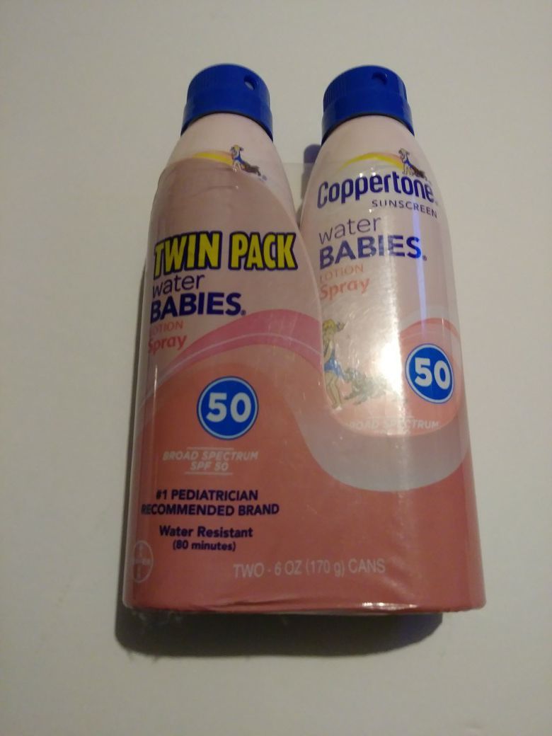 Water babies coppertone 50