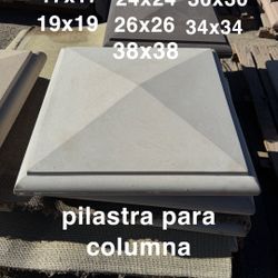 Tapas de cemento