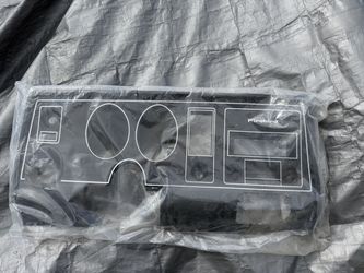 New 1969 Firebird Trans Am Dash Instrument Gauge Carrier Assembly W/O Ac (contact info removed) OER